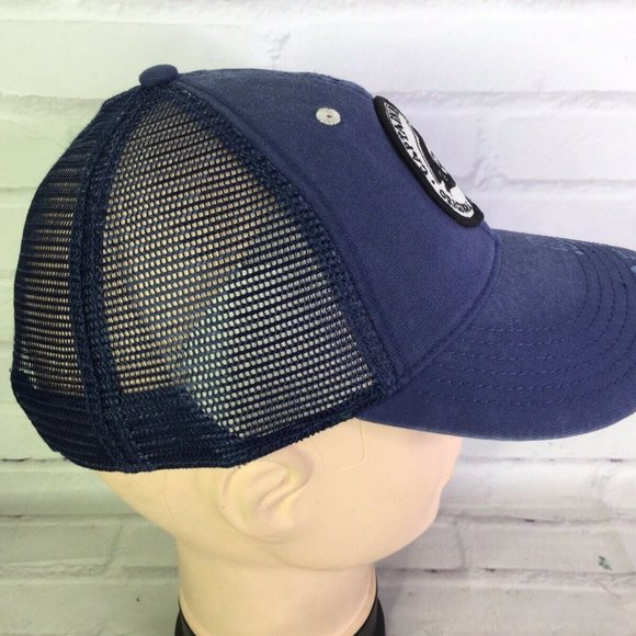 Captain Morgan Distressed Mesh Back Snapback Hat - Picture 6 of 9